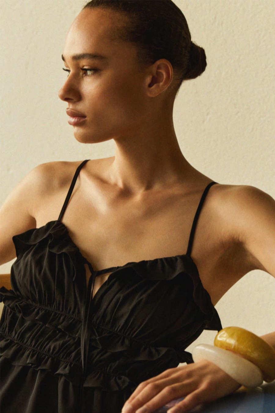 Frill-Trimmed Strappy Top from H&M