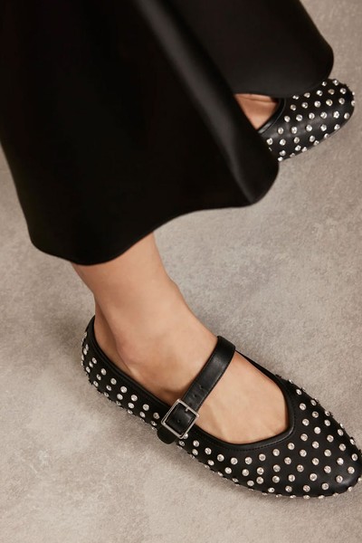 Diamante Ballet Pumps from Mint Velvet