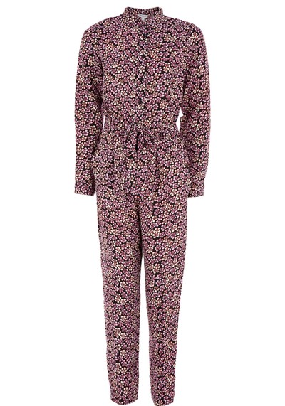 Floral Print Jumpsuit