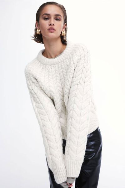 Cable-Knit Jumper