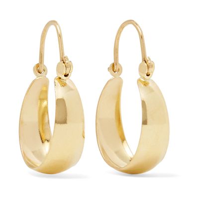 Mini Hammock 14 Karat Gold Earrings from Loren Stewart