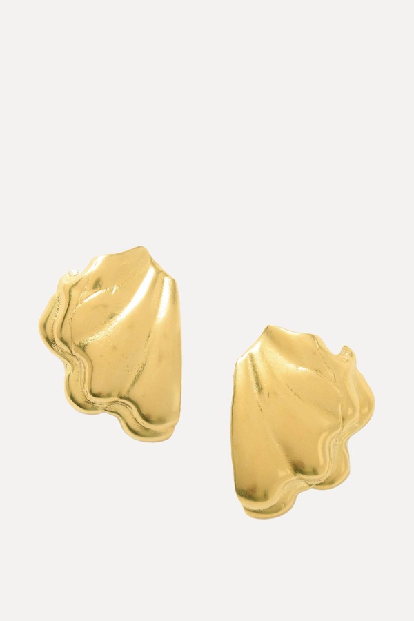 Ocean Gold-Plated Earrings from YSSO