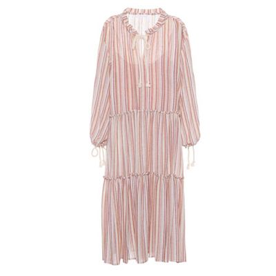 Striped Wool Blend Dress from See by Chloé 