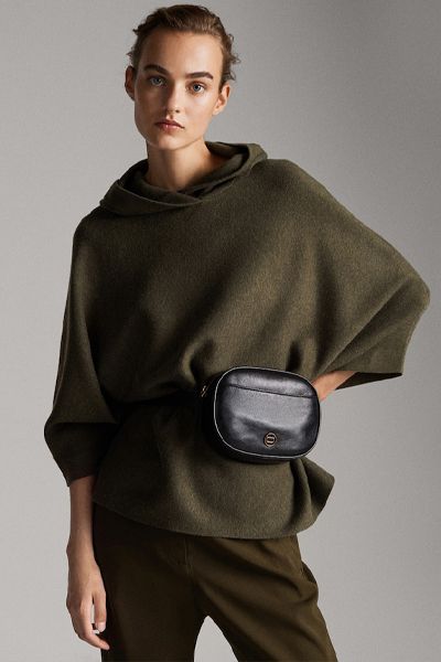 Hooded Poncho Cape