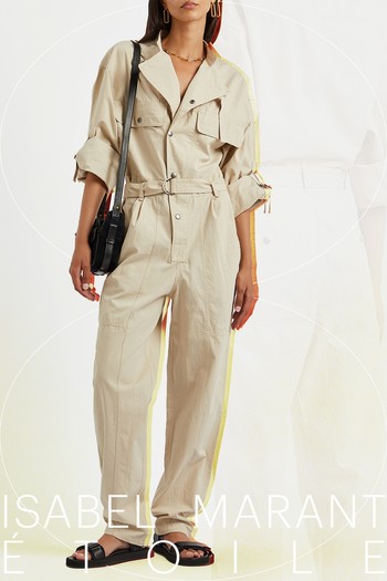 Kendra Ecru Cotton Jumpsuit, £545 | Isabel Marant Étoile