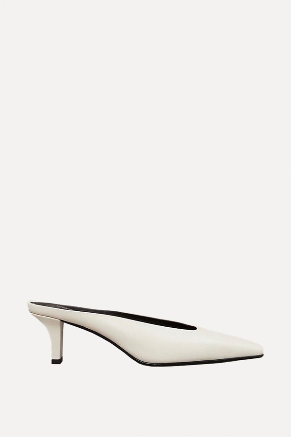 Leather Mule Pumps from Calvin Klein