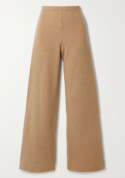 Sierra Wool-Blend Wide-Leg Pants from LESET