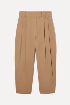 Pleated Barrel-Leg Chinos from COS
