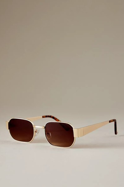 The Gia Rectangular Sunglasses from Anthropologie