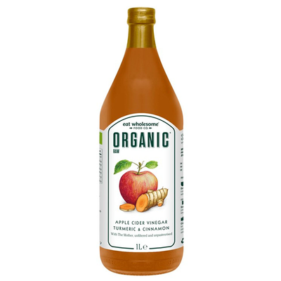 Organic Turmeric & Cinnamon Raw Apple Cider Vinegar from Eat Wholesome