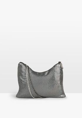Nancy Metallic Clutch Bag from Hush