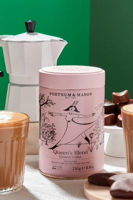 Queens Blend Ground Coffee Tin from Fortnum & Mason