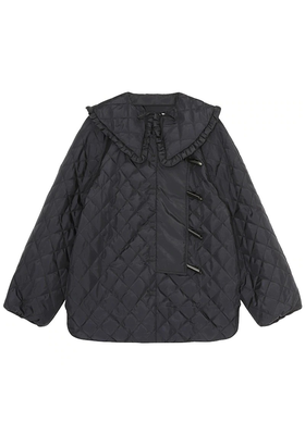 Quilted Recycled Ripstop Jacket from Ganni