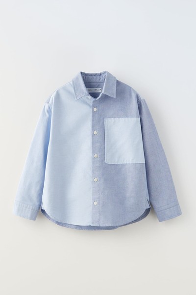 Oxford Patchwork Shirt 