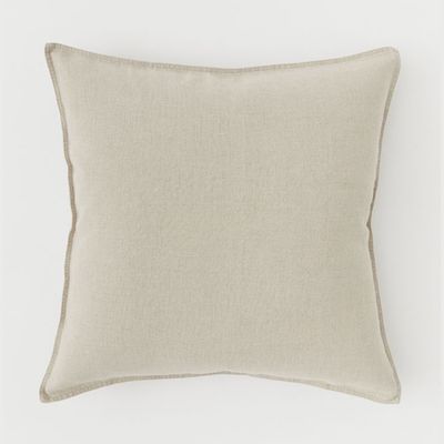 Washed Linen Cushion Cover