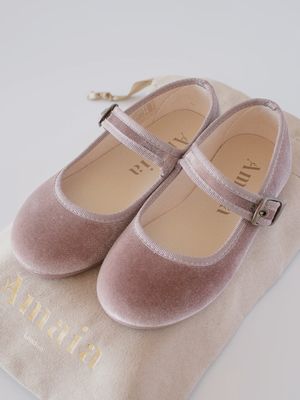 Velvet Shoes, £35 | Amaia Kids