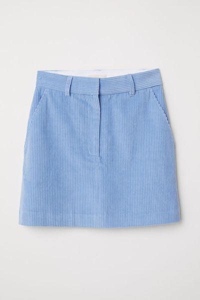 Short Corduroy Skirt from H&M