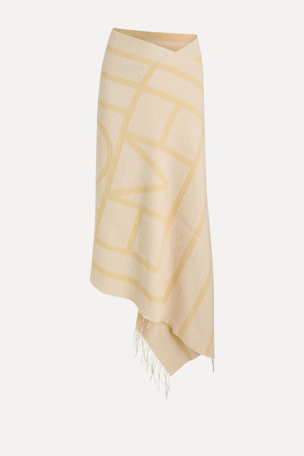 Monogram-Jacquard Cotton-Blend Sarong from TOTEME