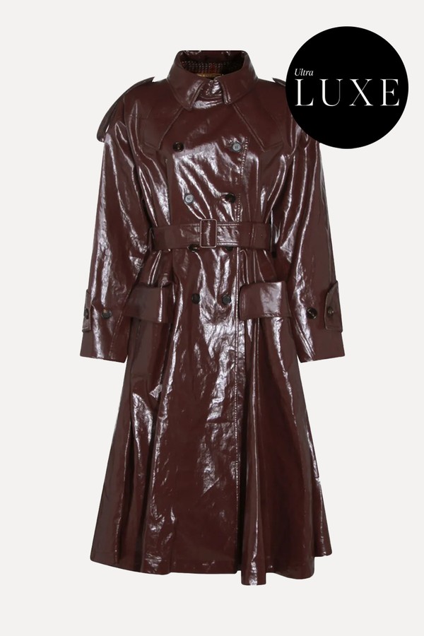 Belted Buttoned Coat from Chloé