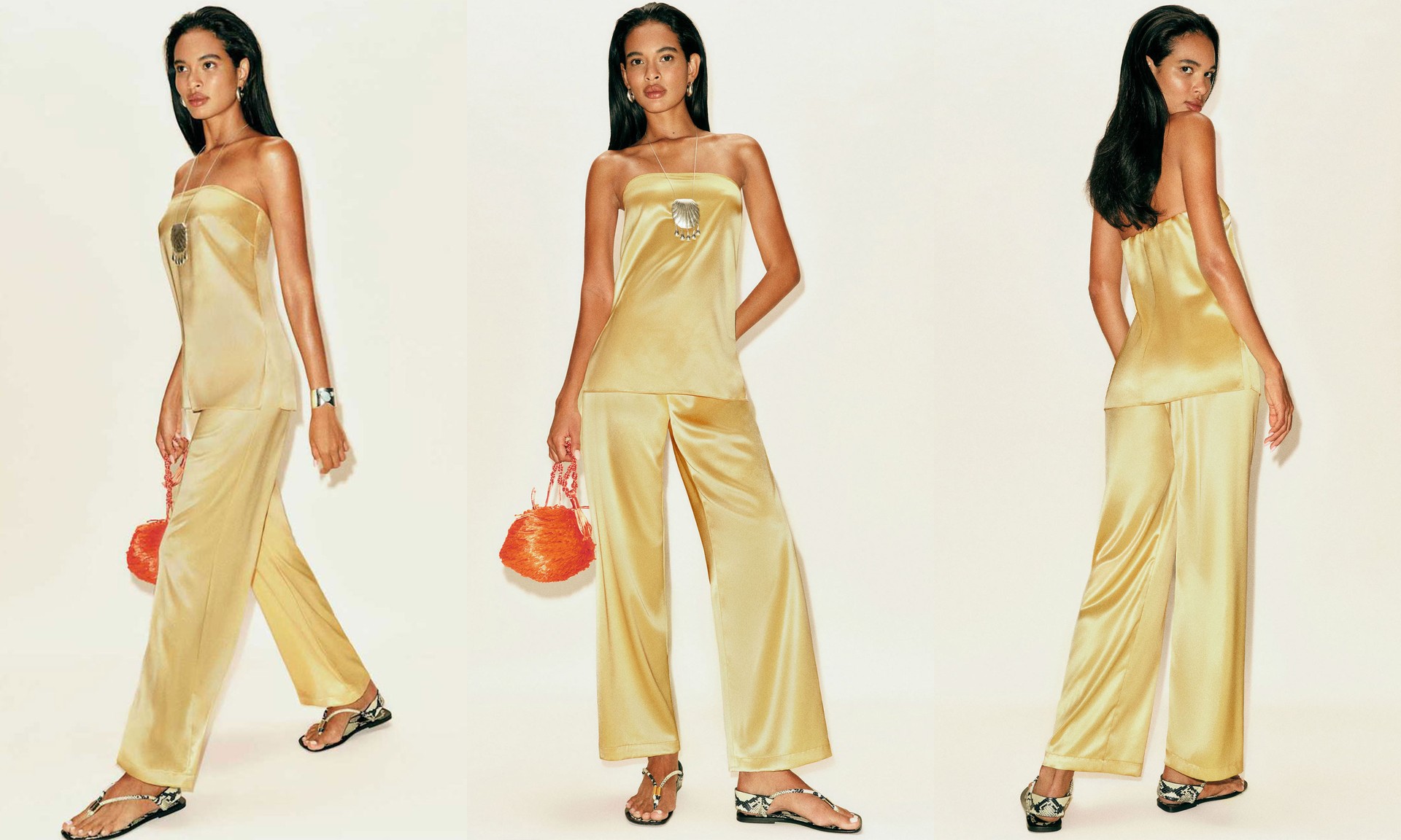 Alleia Satin Two Piece from Reformation