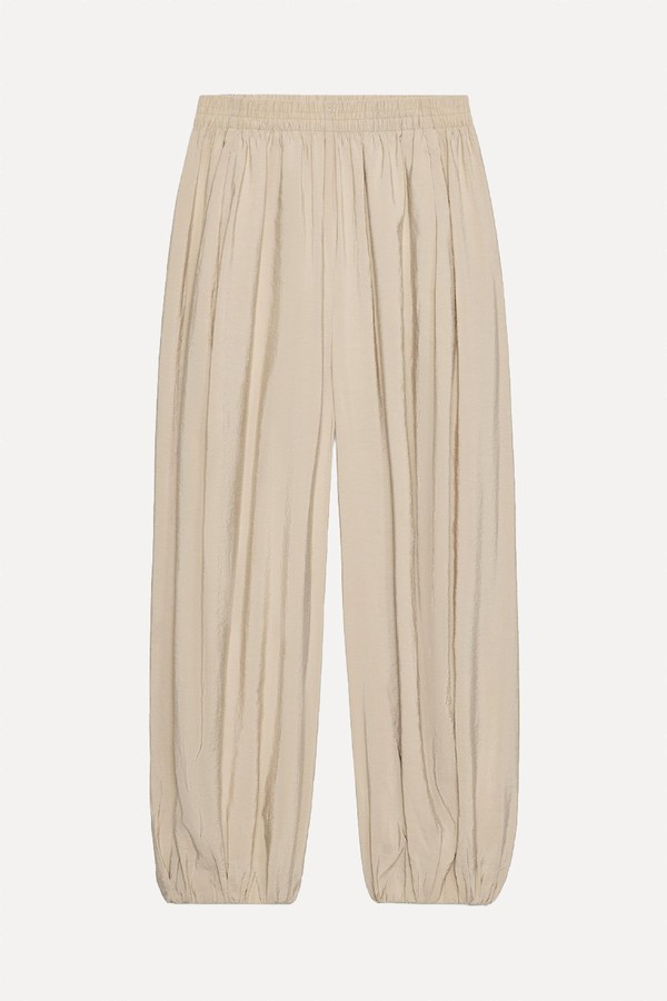 Sarouel Trousers With Elastic Waist from Zara