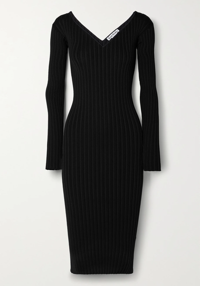 Ribbed-Knit Midi Dress from Acne Studios