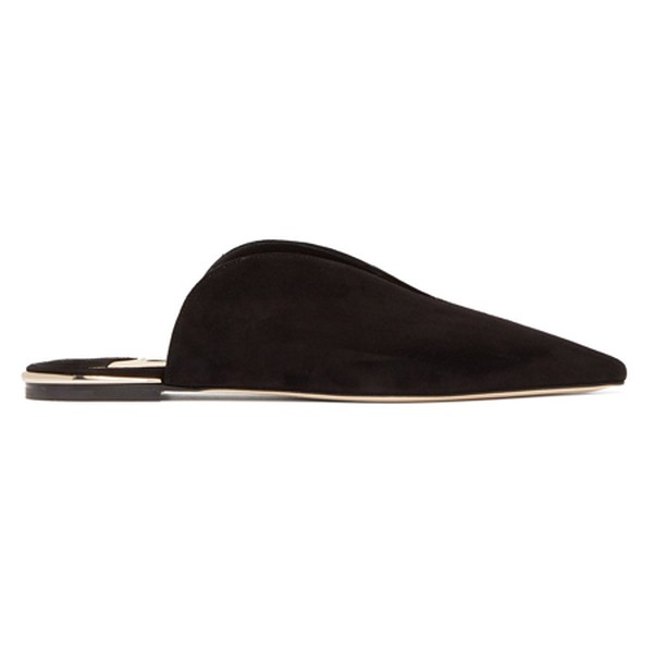 Suede Backless Loafers from Jimmy Choo