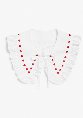 Heart Print Sailor Collar from Monki