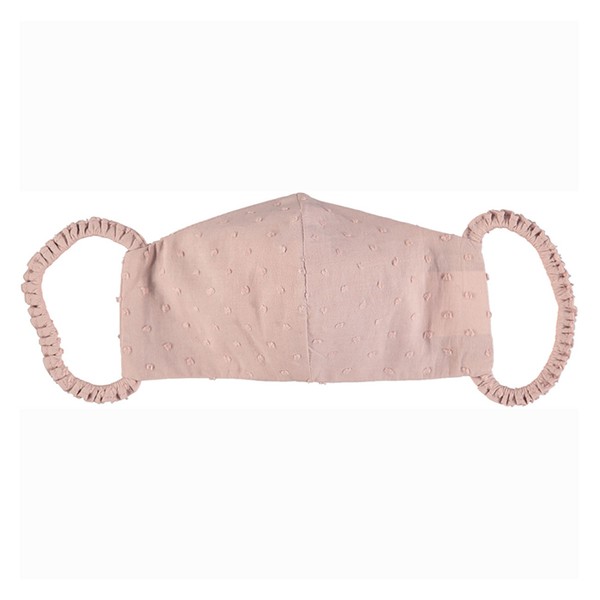 Face Mask, Pink Plumetti from Oliver London