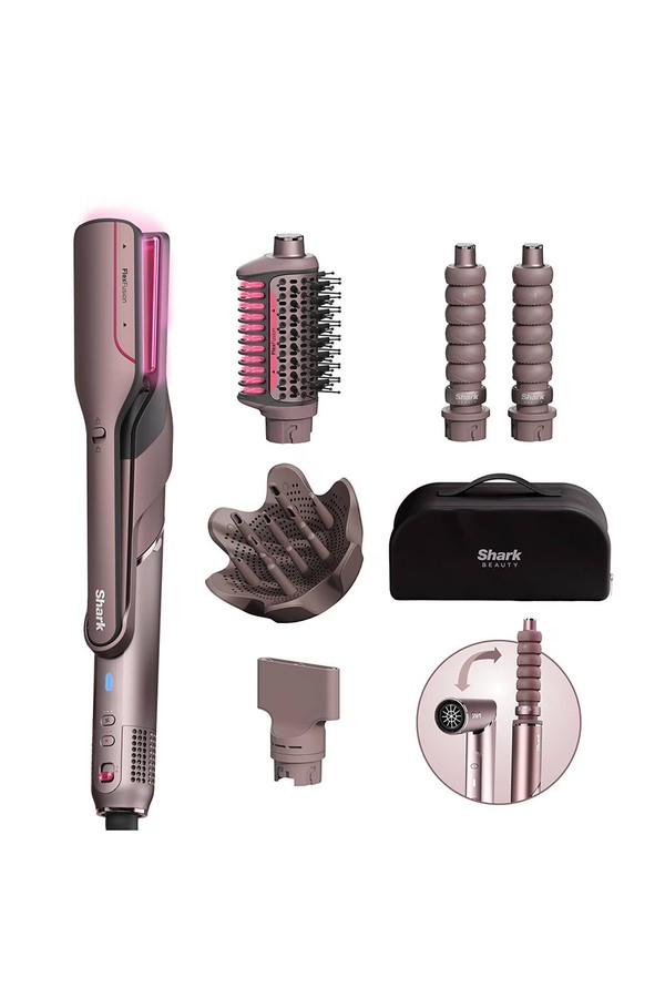 Flexfusion Straight 5-In-1 Air & Ceramic Styler from Shark Beauty