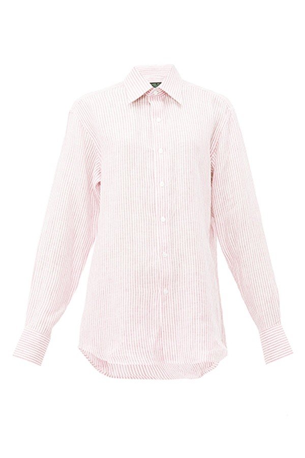 Bengal-Striped Linen Shirt from Emma Willis