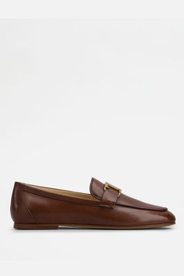 T Timeless Loafers In Leather from Tod's