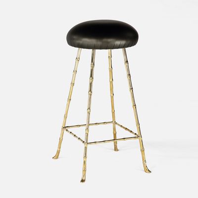 High Upholstered Bar Stool from Rose Uniake