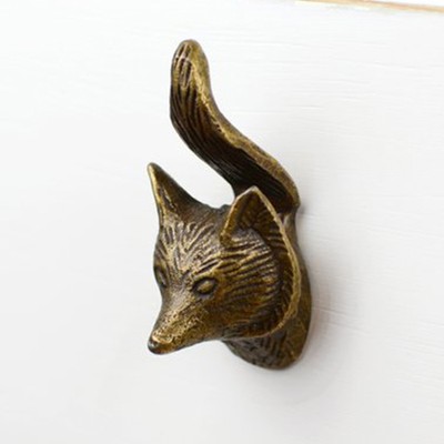 Woodland Fox Door Knob from Stall Sixty Five 