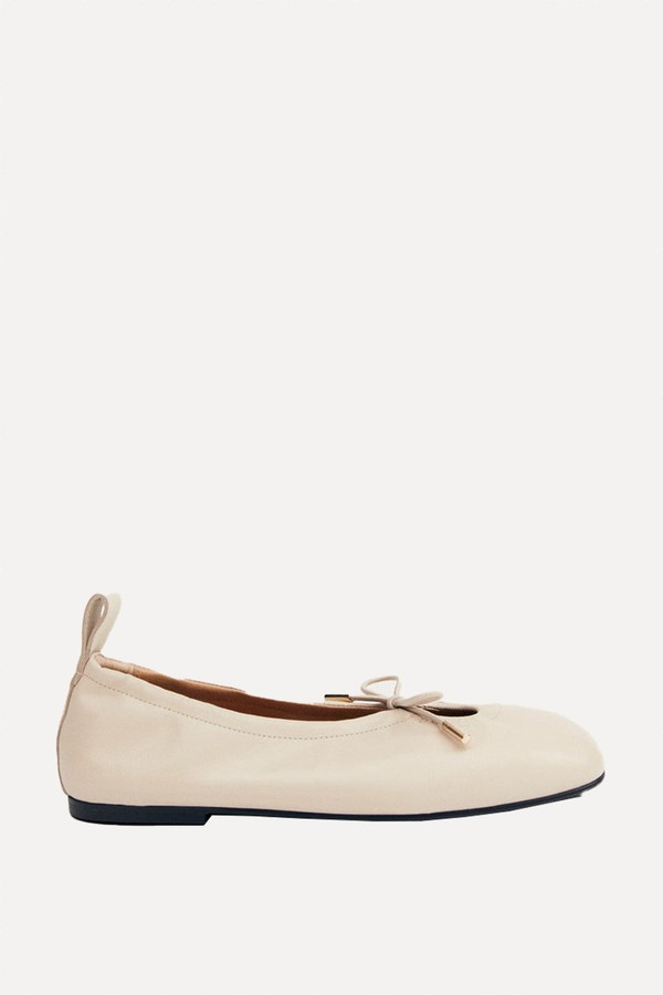 Rosalind Leather Ballet Flats from Alohas