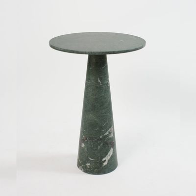 Circular Solid Marble Side Table from Studio Design