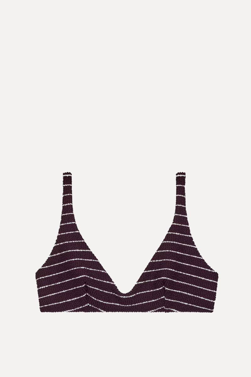 Textured Bikini Top from arket