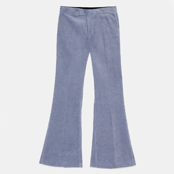Flared Corduroy Trousers from Zara