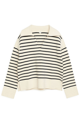 Striped Cotton Jumper from Arket 