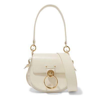 Tess Small Leather And Suede Shoulder Bag from Chloé