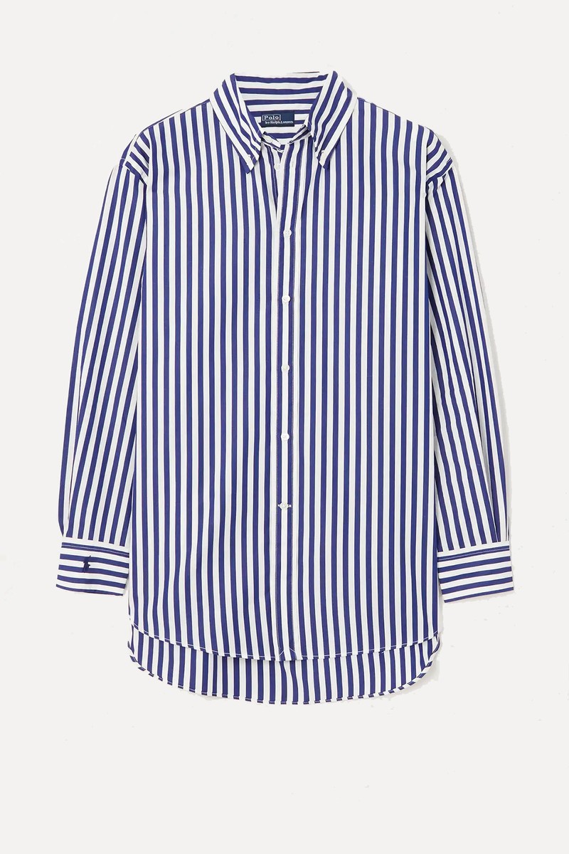 Striped Cotton-Poplin Shirt from Polo Ralph Lauren