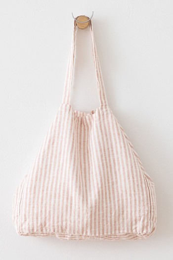 Rosa Linen Beach Bag Brittany  from Linen Me