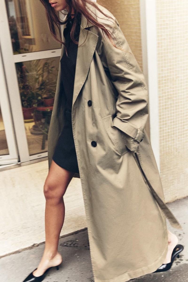 Classic Trench Coat With Belt, £69.99 | Zara