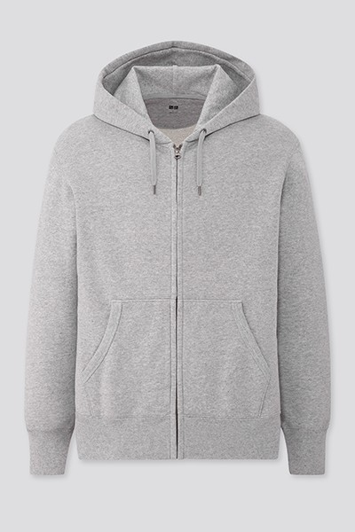 Sweat Zipped Hoodie from Uniqlo