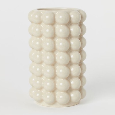 Tall Bubbled Vase