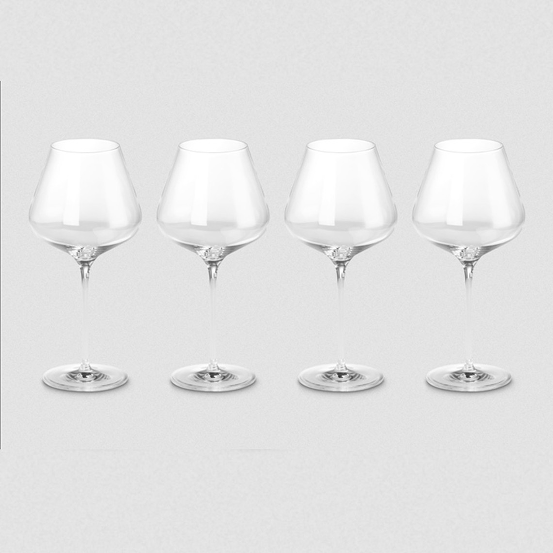 Set of 4 Red Wine Glasses