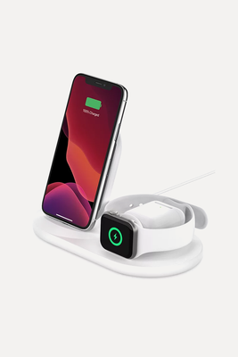 BOOST↑CHARGE™ 3-in-1 Wireless Charger for iPhone + Apple Watch + AirPods from Belkin