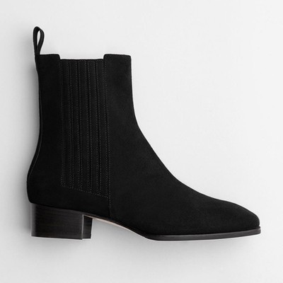 Ankle Boot With Elegant Low Block Heel