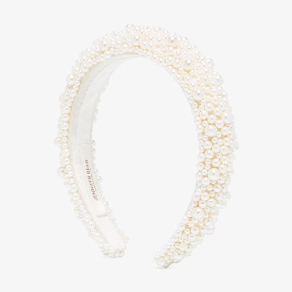 Pearl Embellished Headband from Jennifer Behr