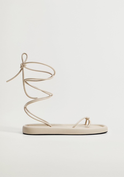 Criss-Cross Straps Sandals from Mango